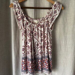 Super Cute Boho Lovestich Summer Top.